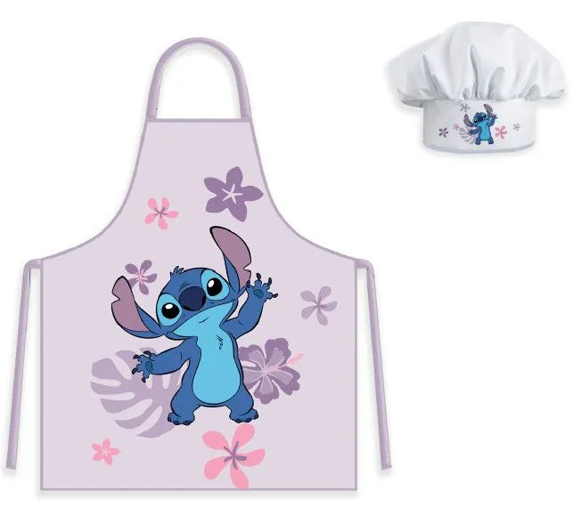 Azonnali szállítás Disney Lilo és Stitch, A csillagkutya Hibiscus gyerek kötény 2 darabos szett