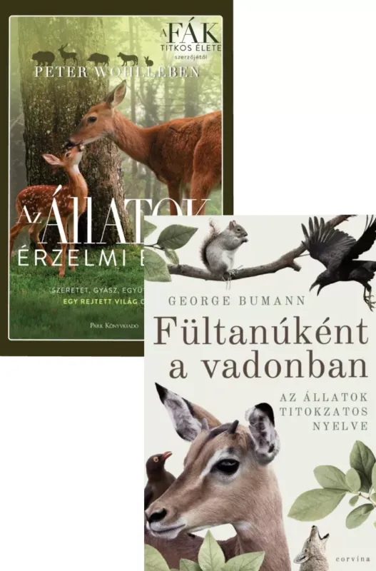 Expressz kézbesítés Az állatok érzelmi élete + Fültanúként a vadonban - Az állatok titokzatos nyelve