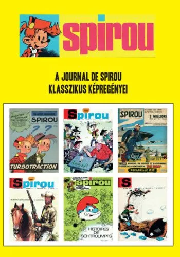 Expressz kézbesítés Spirou - A Journal de Spirou klasszikus képregényei