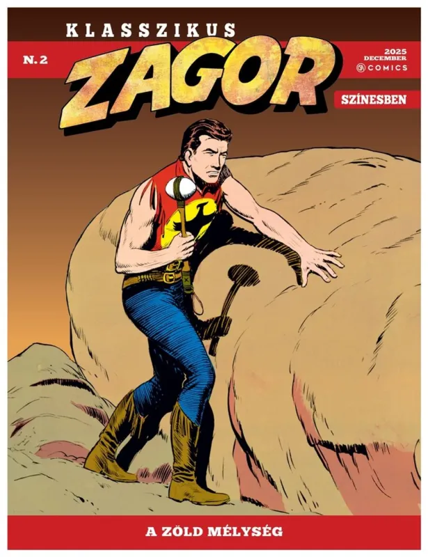 Klasszikus Zagor Színesben 2. - A ZÖLD MÉLYSÉG Újdonság