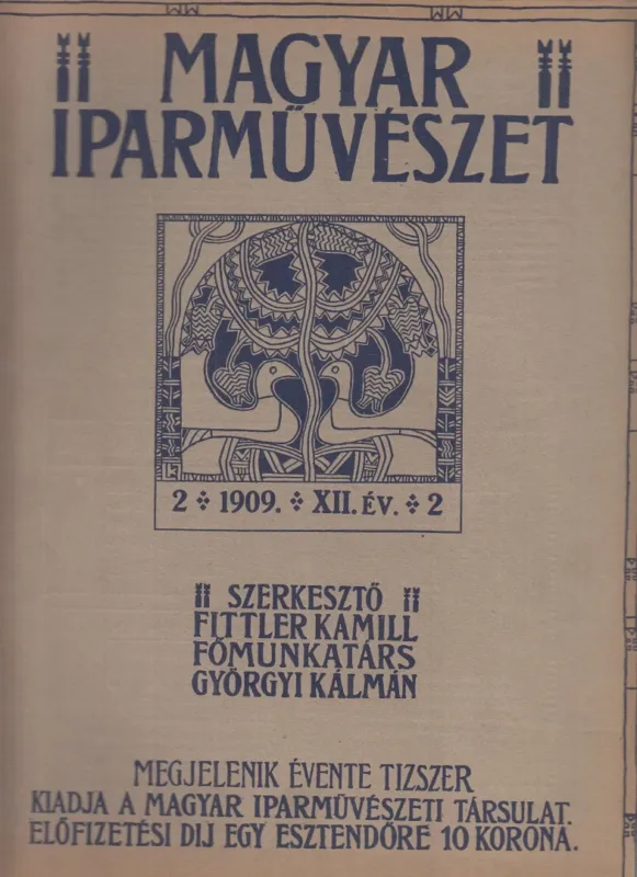 Olcsóbb Magyar Iparművészet 1909. 2. szám