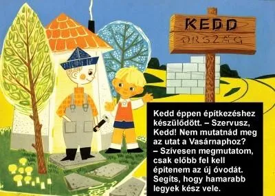 Olcsóbb A hét napjainak meséje /Diafilm