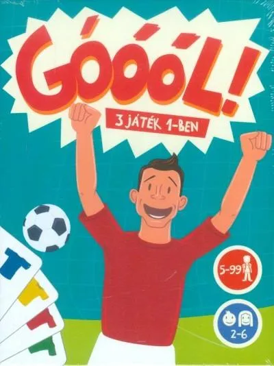Rendeld meg most Góóól! /Kártyajáték - 3 játék 1-ben