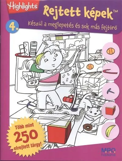 Outlet Rejtett képek 4. - Készül a meglepetés és sok más fejtörő