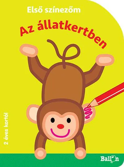 Bestseller Első színezőm - Az állatkertben