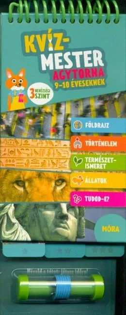 Kedvezmény Kvízmester 2. - Agytorna 9-10 éveseknek