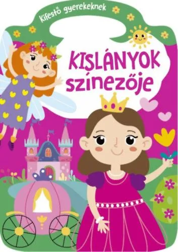 Kislányok színezője - Kifestő gyerekeknek Expressz kézbesítés