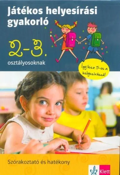 Prémium Játékos helyesírási gyakorló 2. és 3. osztályosoknak