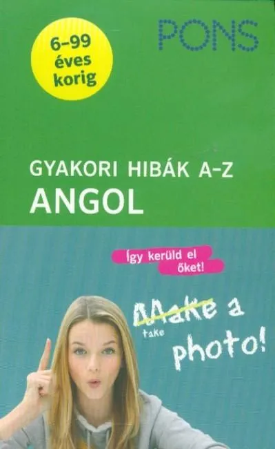 Kedvezmény PONS Gyakori hibák - Angol
