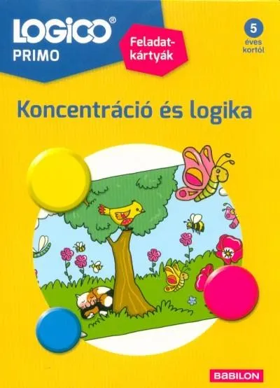 Logico Primo: Koncentráció és logika /Feladatkártyák Kedvezmény