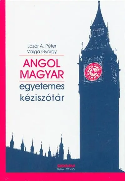 Angol-magyar egyetemes kéziszótár Kedvezményes ár