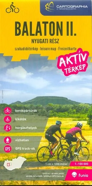 Balaton II. - Nyugati rész /Szabadidőtérkép Expressz szállítás