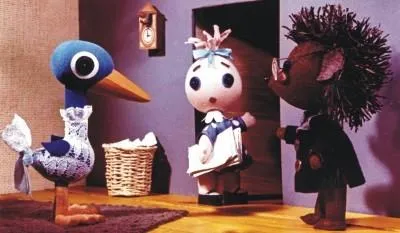 Legkelendőbb Böbe baba a papírkosárban /Diafilm