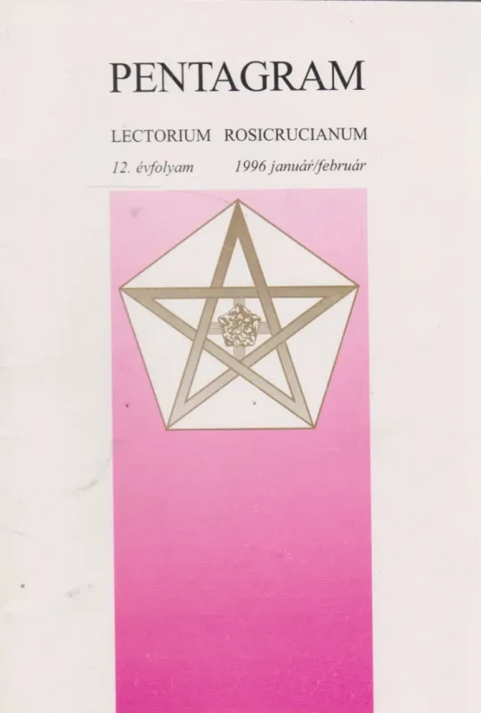 Pentagram 1996. január / február Biztonságos fizetés