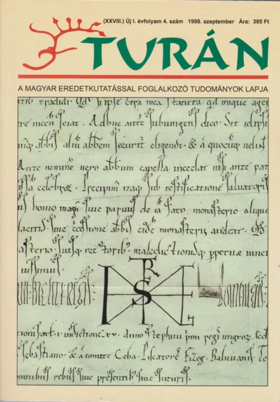 Legjobb ár Turán I. évfolyam 4. szám 1998. szeptember