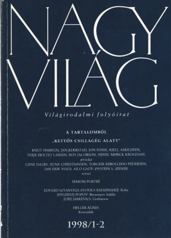 Árcsökkenés Nagyvilág 1998/1-2