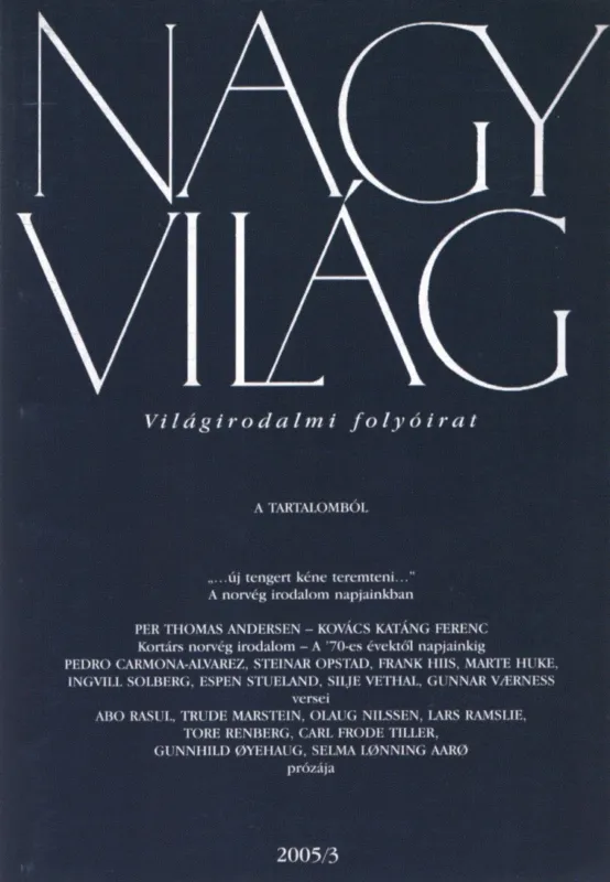Nagyvilág 2005/3 Kihagyhatatlan ajánlat