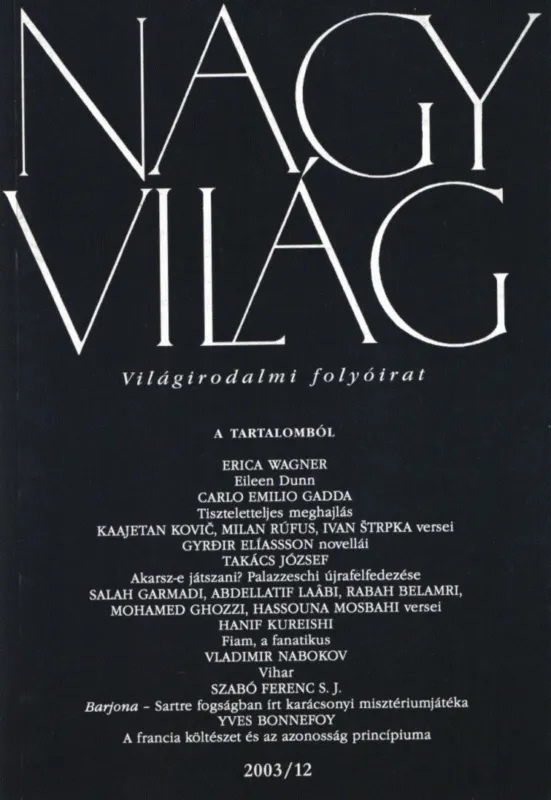 Árengedmény Nagyvilág 2003/12