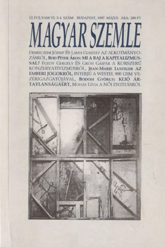Magyar szemle 1997. május Szuper akció
