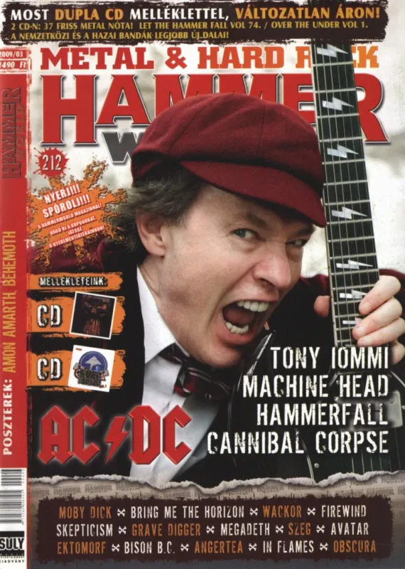 Expressz kézbesítés Metal & Hard Rock Hammer World 2009/03.