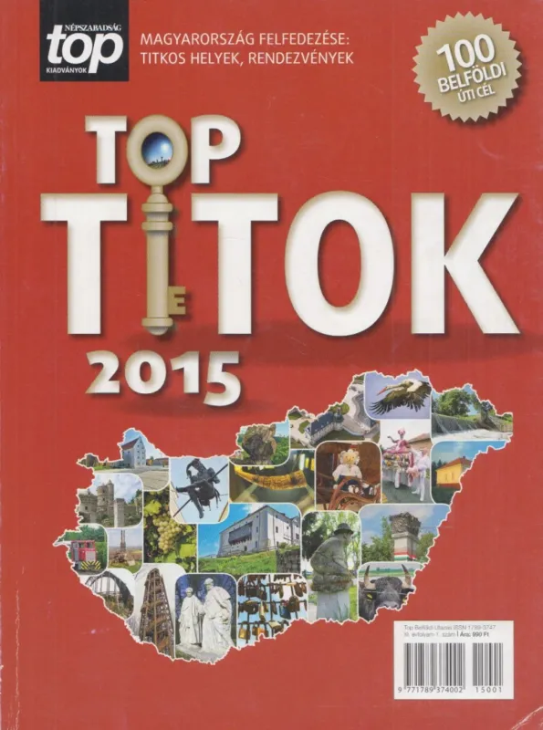 Végkiárusítás Top titok - 100 belföldi úti cél