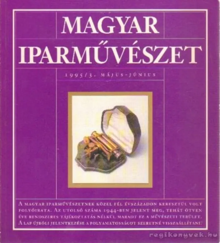 Magyar Iparművészet 1995/3. május-június Kihagyhatatlan ajánlat