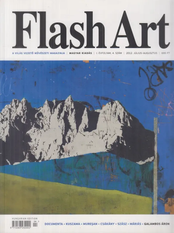 Alacsony ár Flash Art 2012. július-augusztus