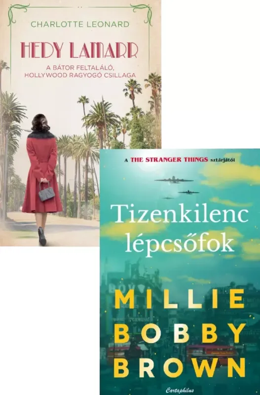 Akció Tizenkilenc lépcsőfok + Hedy Lamarr - A bátor feltaláló, Hollywood ragyogó csillaga