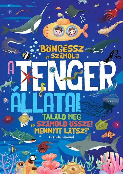 Csak ma Böngéssz és számolj - A tenger állatai