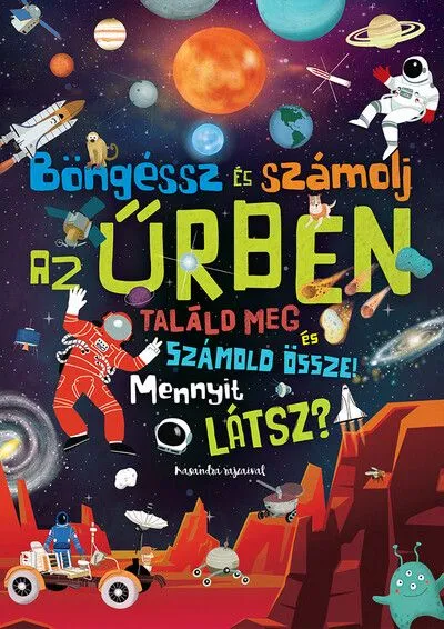 Böngéssz és számolj - Az űrben Azonnal elérhető
