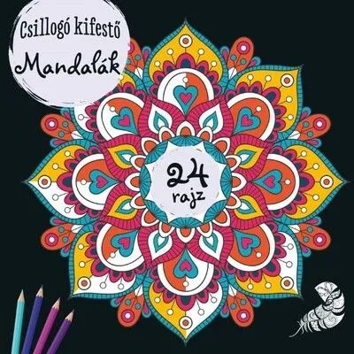 Mandalák - Csillogó kifestők Gyors kiszállítás