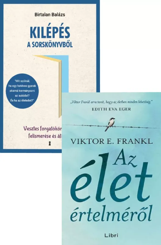 Biztonságos fizetés Az élet értelméről + Kilépés a sorskönyvből