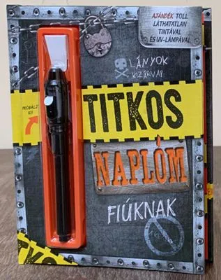Titkos naplóm - Fiúknak Rendeld meg most