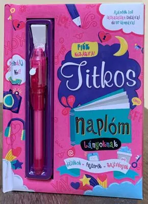 Vásárlói kedvenc Titkos naplóm - Lányoknak