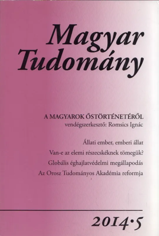 Magyar tudomány 2014/5 Legjobb ár