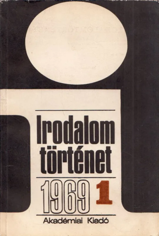 Irodalomtörténet 1969/1. Vedd meg online