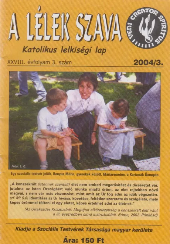Expressz szállítás A Lélek Szava 2004/3.