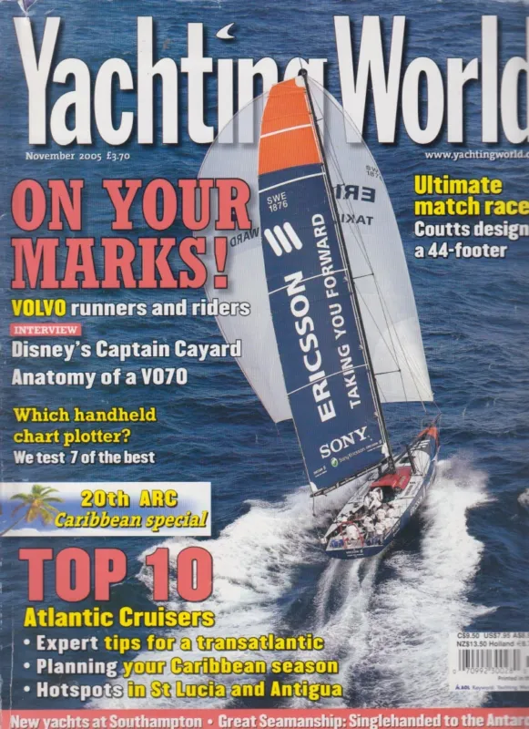 Yachting Monthly 2005. November Gyors szállítás