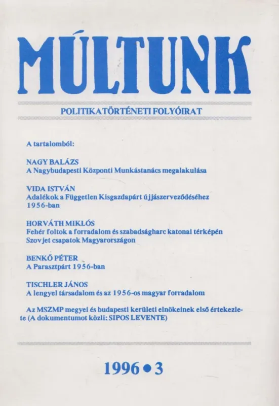 Múltunk 1996-3 Bestseller