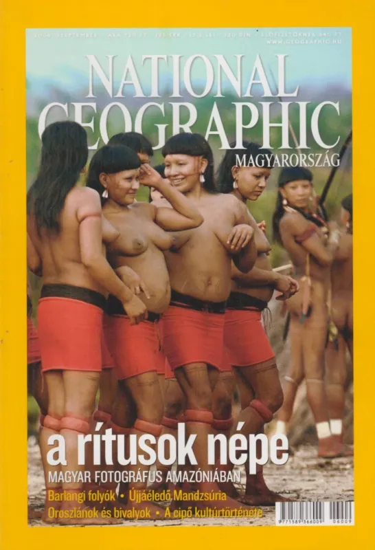 Legjobb ár National Geographic Magyarország 2006. szeptember