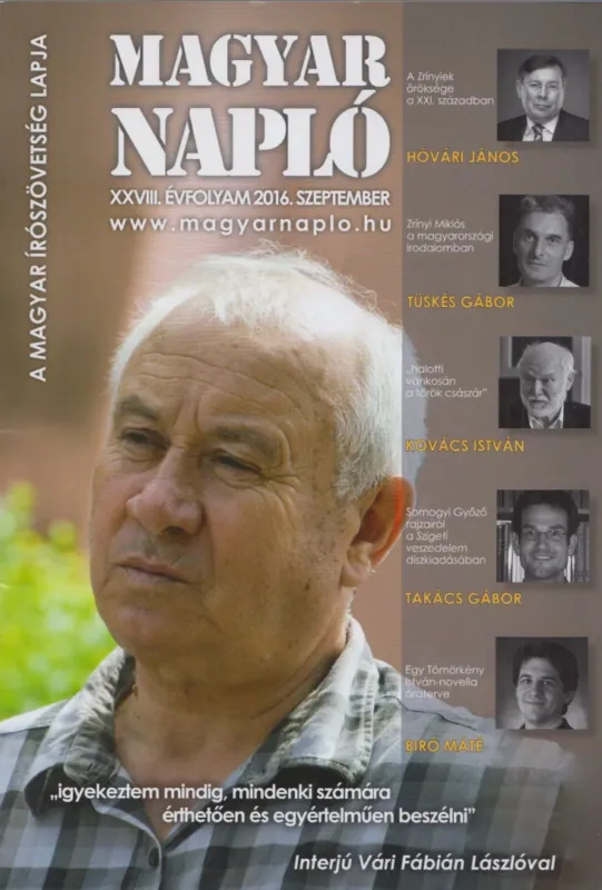 Magyar Napló 2016. szeptember Olcsó