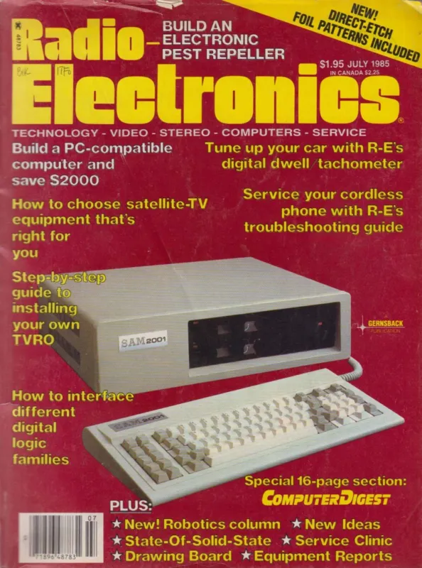 Azonnal elérhető Radio-Electronics 1985. July. Vol 56. No. 7.
