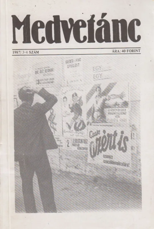 Medvetánc 1987/3-4. szám Azonnal elérhető