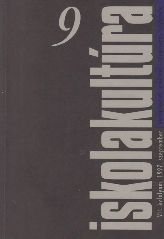 Iskolakultúra VII. évf. 9. Olcsó