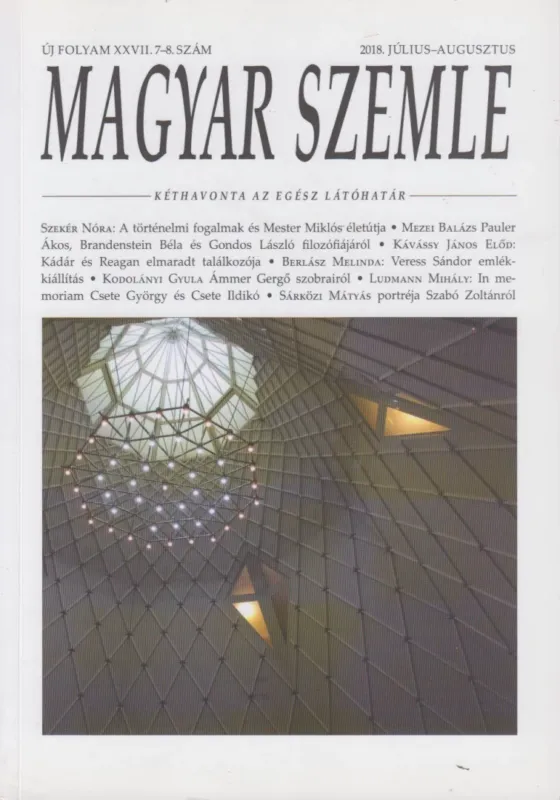 Magyar Szemle 2018. július-augusztus Legjobb ár