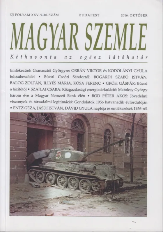Magyar Szemle 2016. október Expressz szállítás