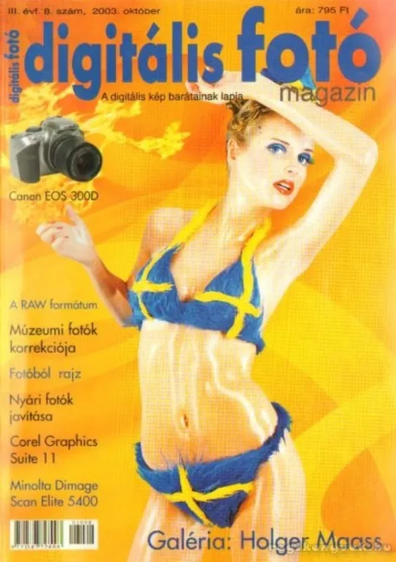 Digitális fotó 2003. október 8. szám Szezonális akció