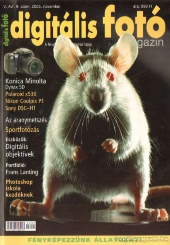 Biztonságos vásárlás Digitális fotó 2005. november 9. szám