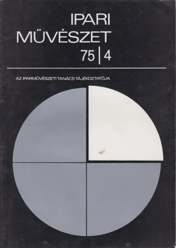 Vásárlói kedvenc Ipari Művészet 75/4