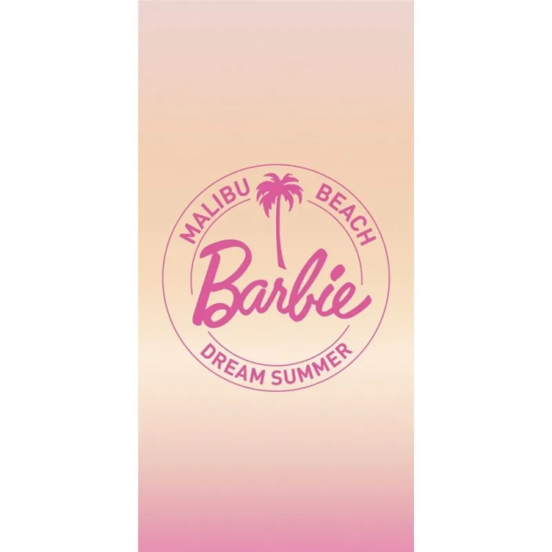 Barbie Malibu fürdőlepedő, strand törölköző 70x140cm Legkelendőbb